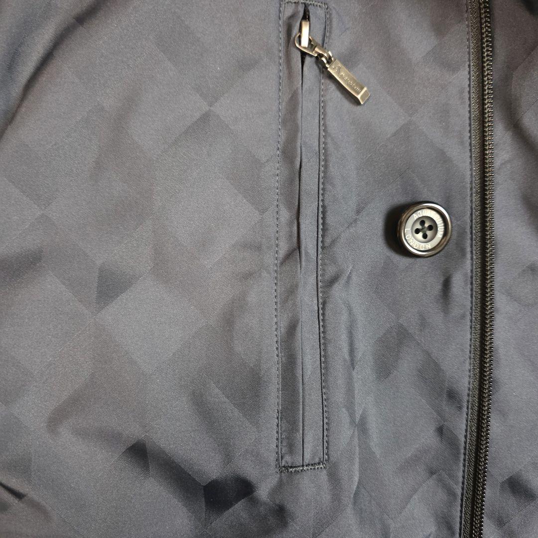 アクアスキュータム ジャケット コート 総柄 ライナー軽量 2way ショート丈