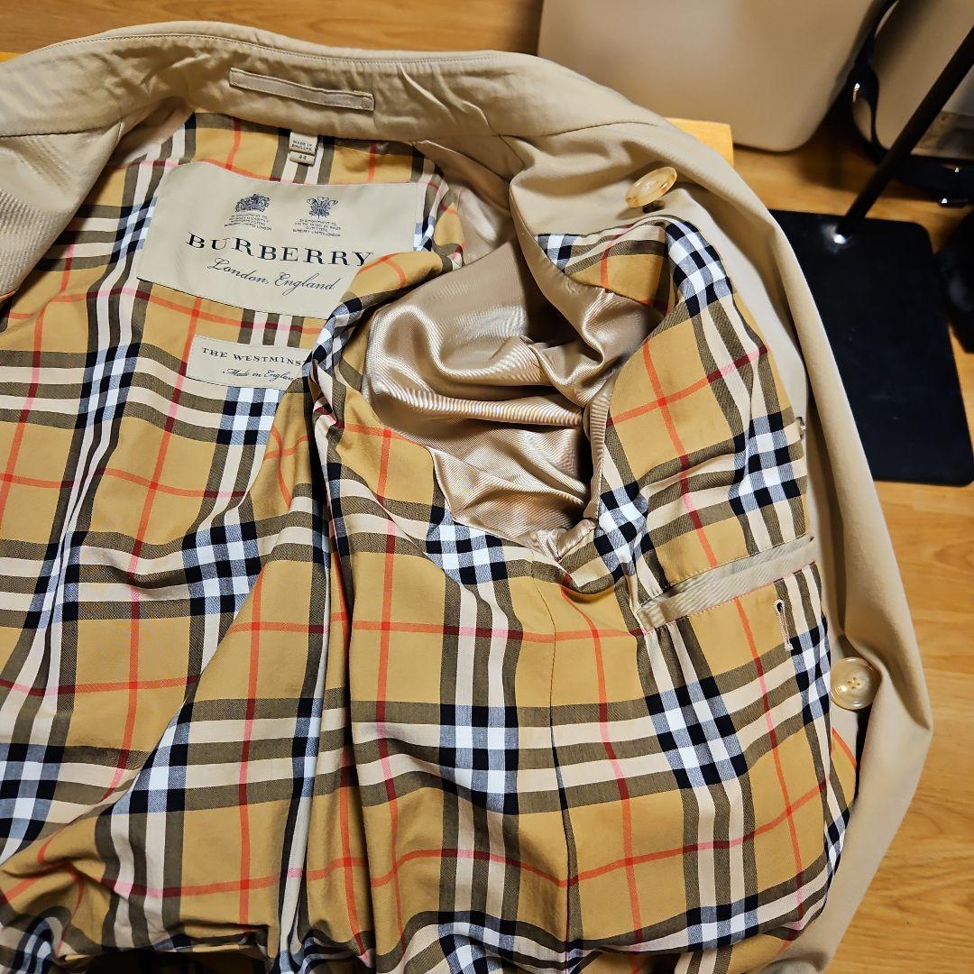 【新品未使用】バーバリーウエストミンスター/廃盤ホーンボタン/現定価約40万円