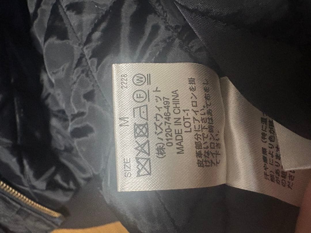 【Perushu】 ヴィンテージライクデニムフードファーブルゾン