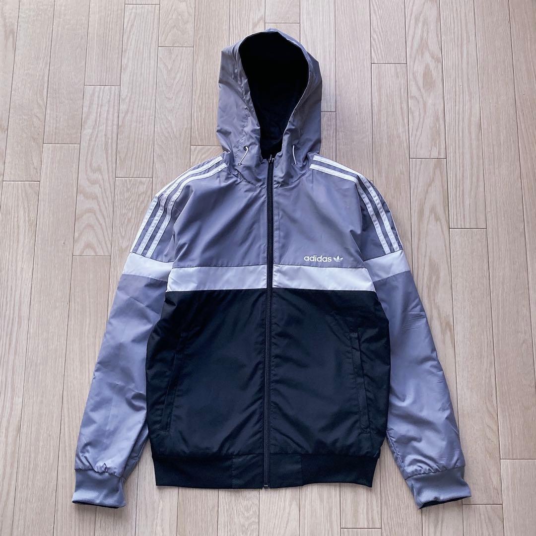 【リバーシブル】アディダスオリジナル ジャージ フルジップアップ パーカー