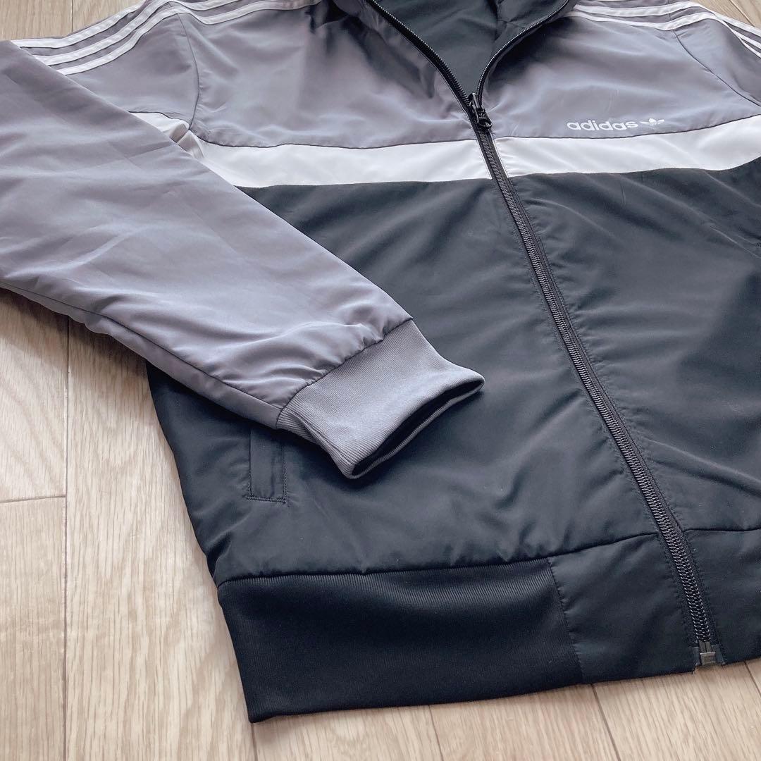 【リバーシブル】アディダスオリジナル ジャージ フルジップアップ パーカー