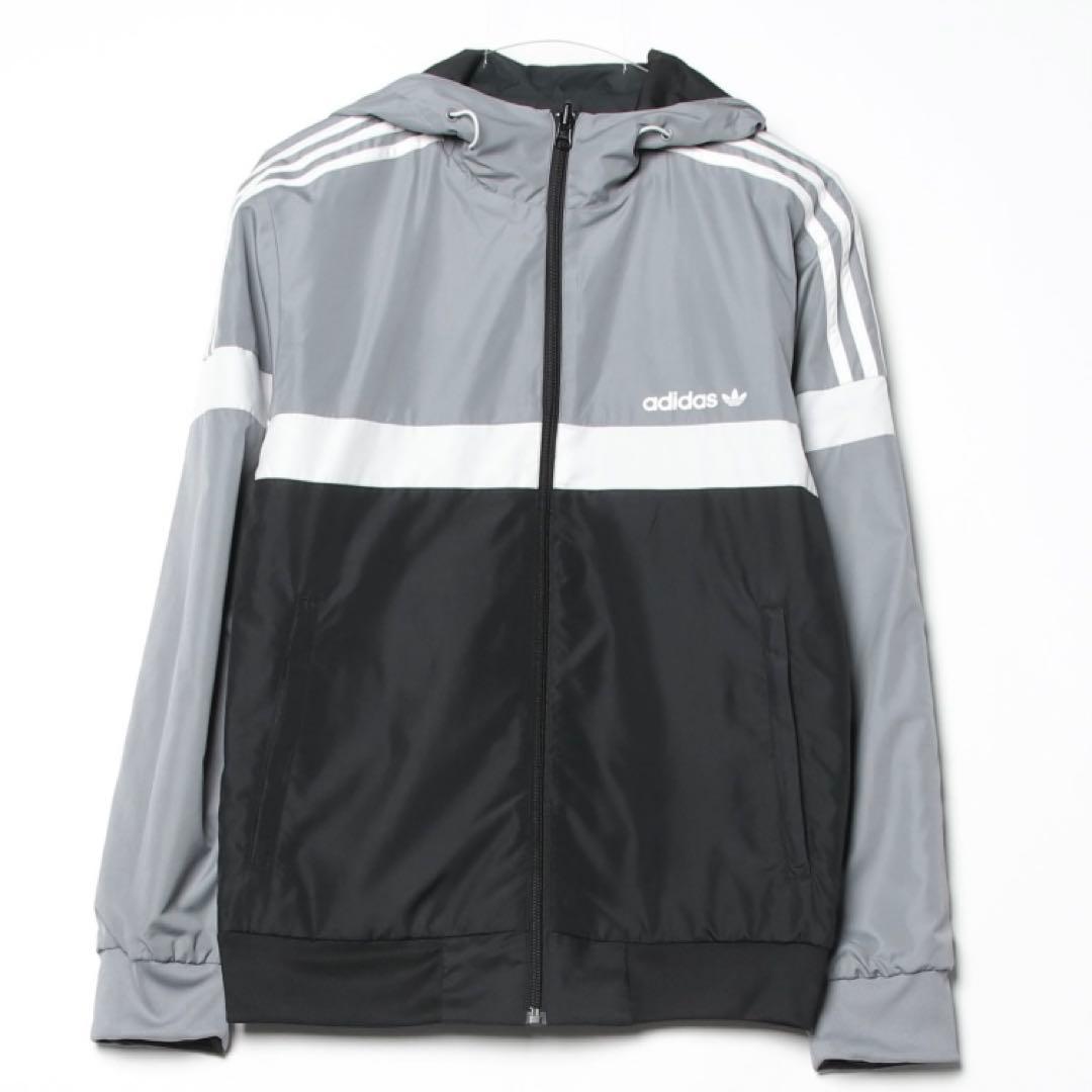 【リバーシブル】アディダスオリジナル ジャージ フルジップアップ パーカー