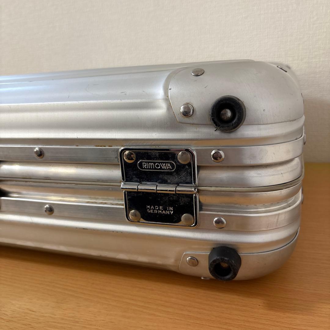 RIMOWA TOPAS 928.14 アタッシュケース 23L 青ロゴ