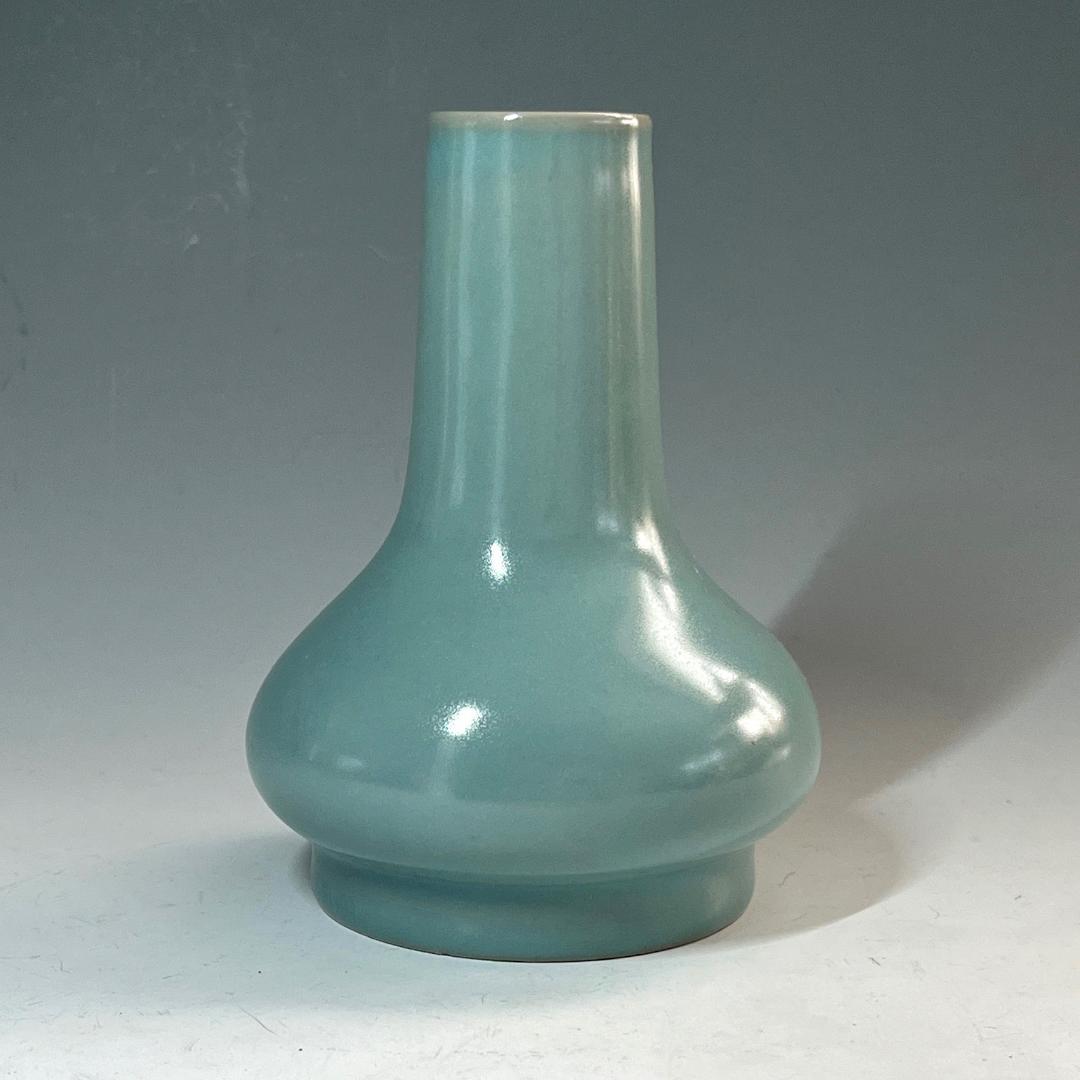 唐物 青磁長頸瓶 中国美術 古玩 SN87