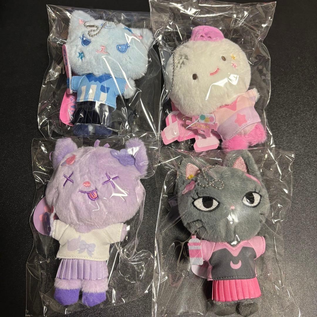 aespa シーグリ 2025 ぬいぐるみ トレカなし 4個セット 新品未使用