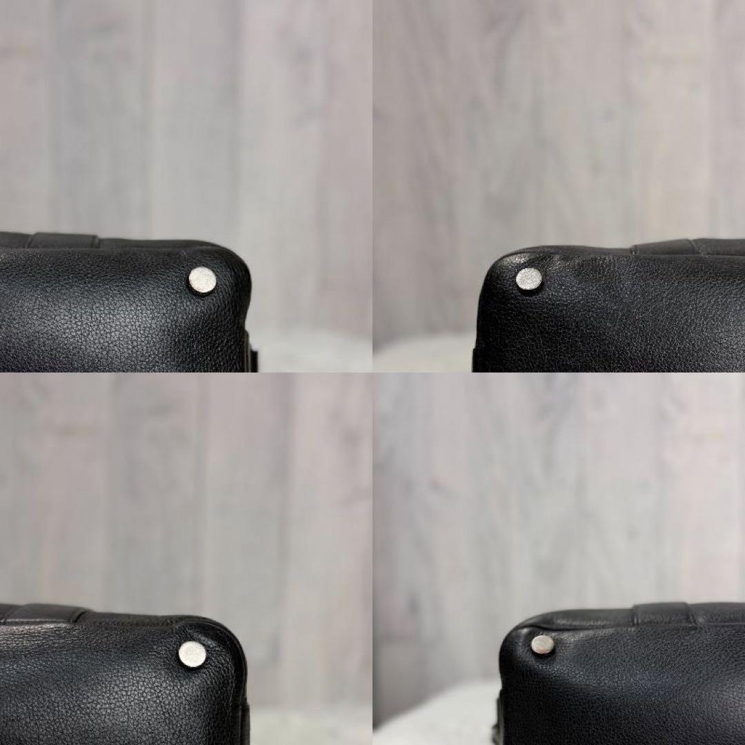 人気♡A4可♡ジミーチュウ ロゴ グレインレザー トートバッグ