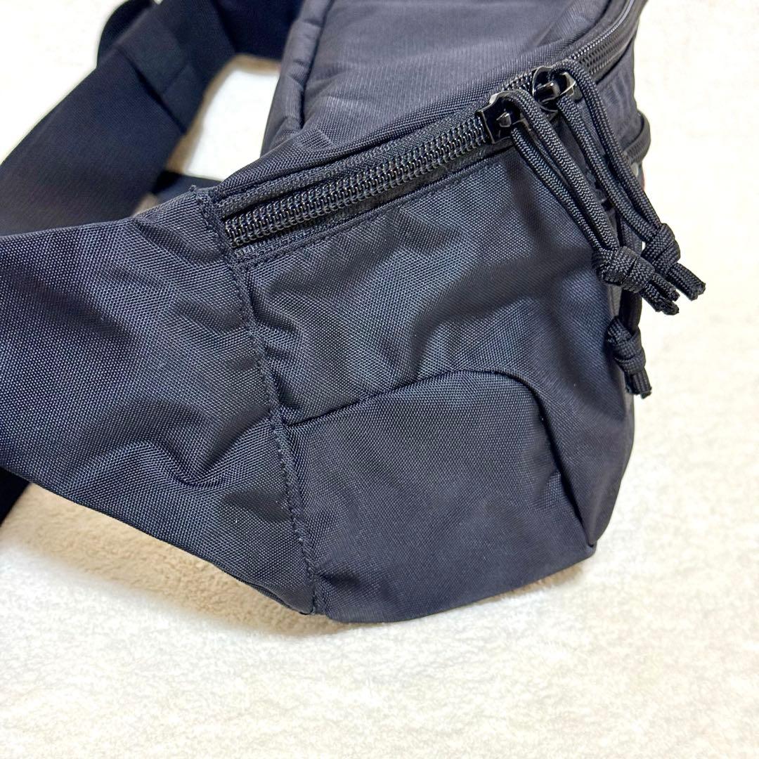 未使用級 BRIEFING ボディバッグ FANNY PACK 黒 ブラック