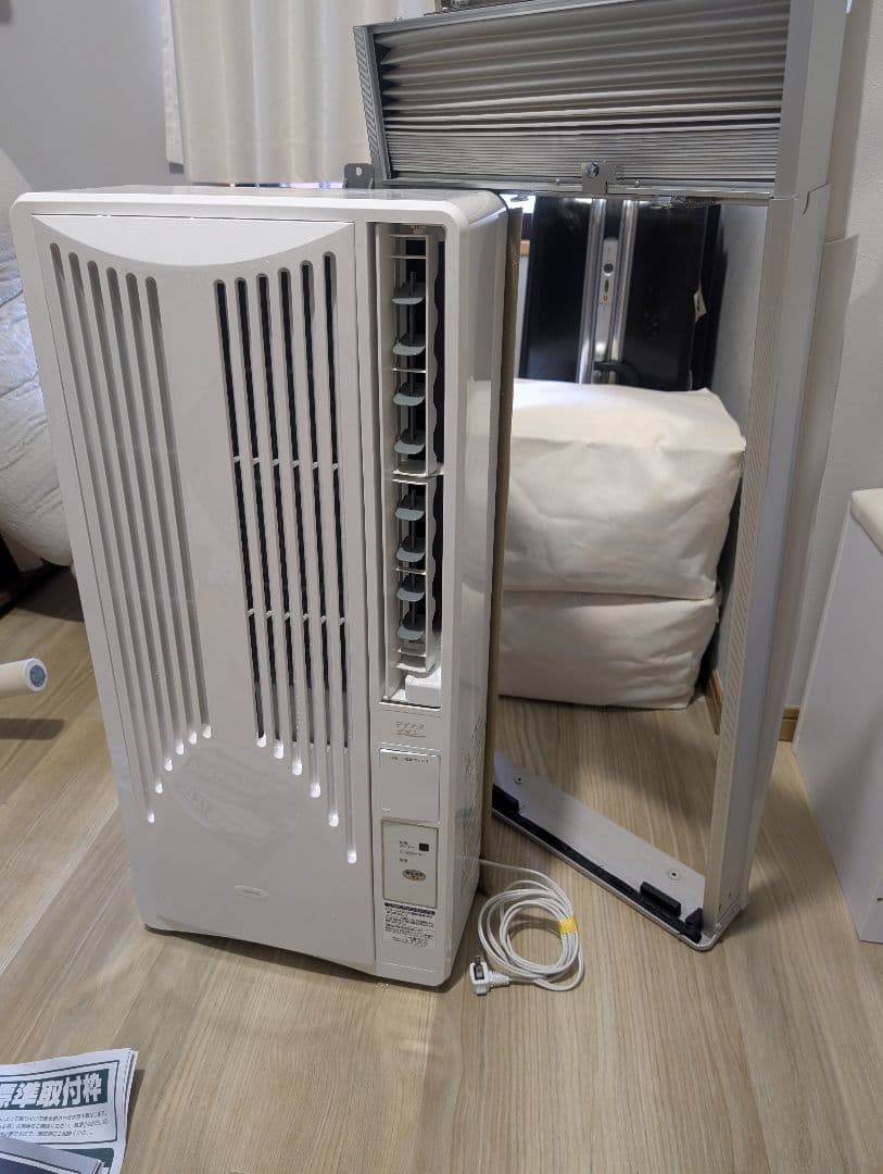 【2022年製 送料込】コイズミ 窓用エアコン 冷房 6畳用 8畳用