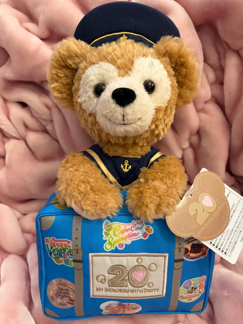 ダッフィー20周年　ぬいぐるみ　ディズニーシー