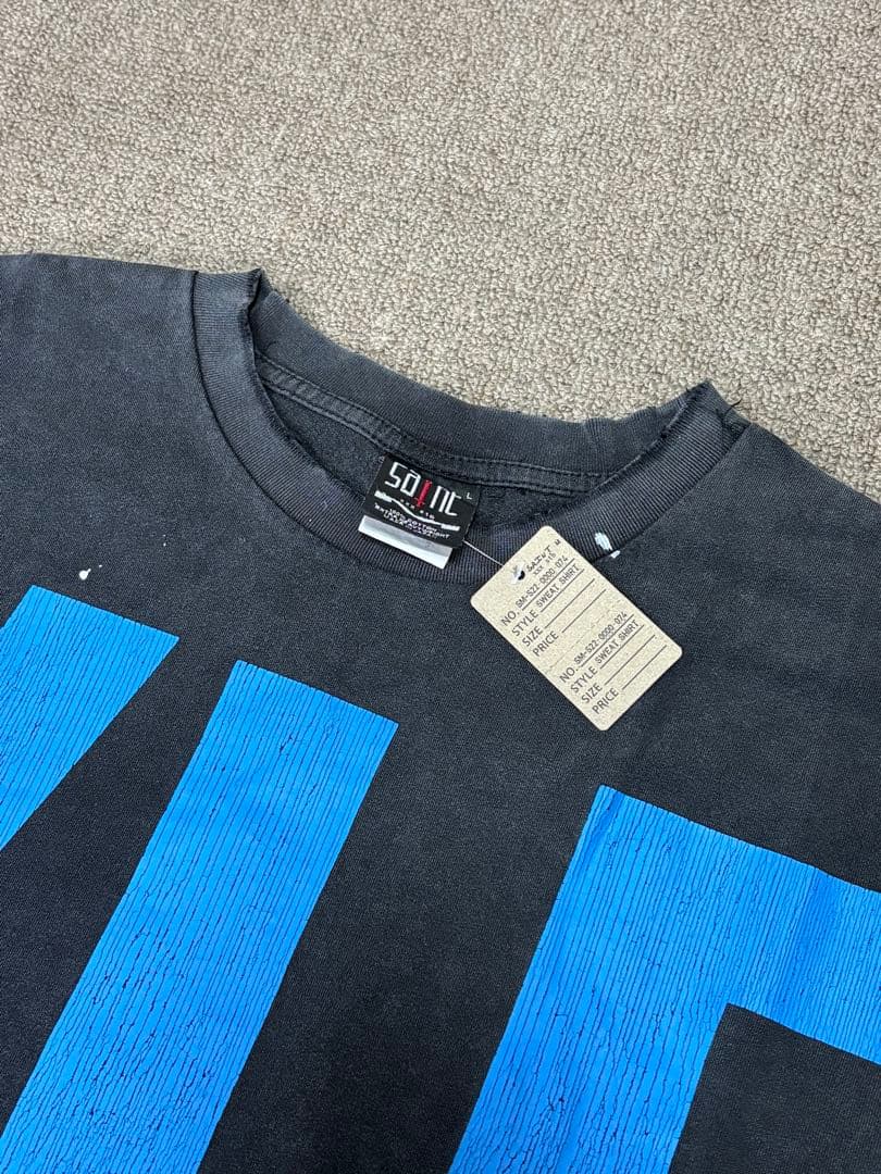 新品 セントマイケル KLF ブラック ロングスリーブTシャツ Lサイズ