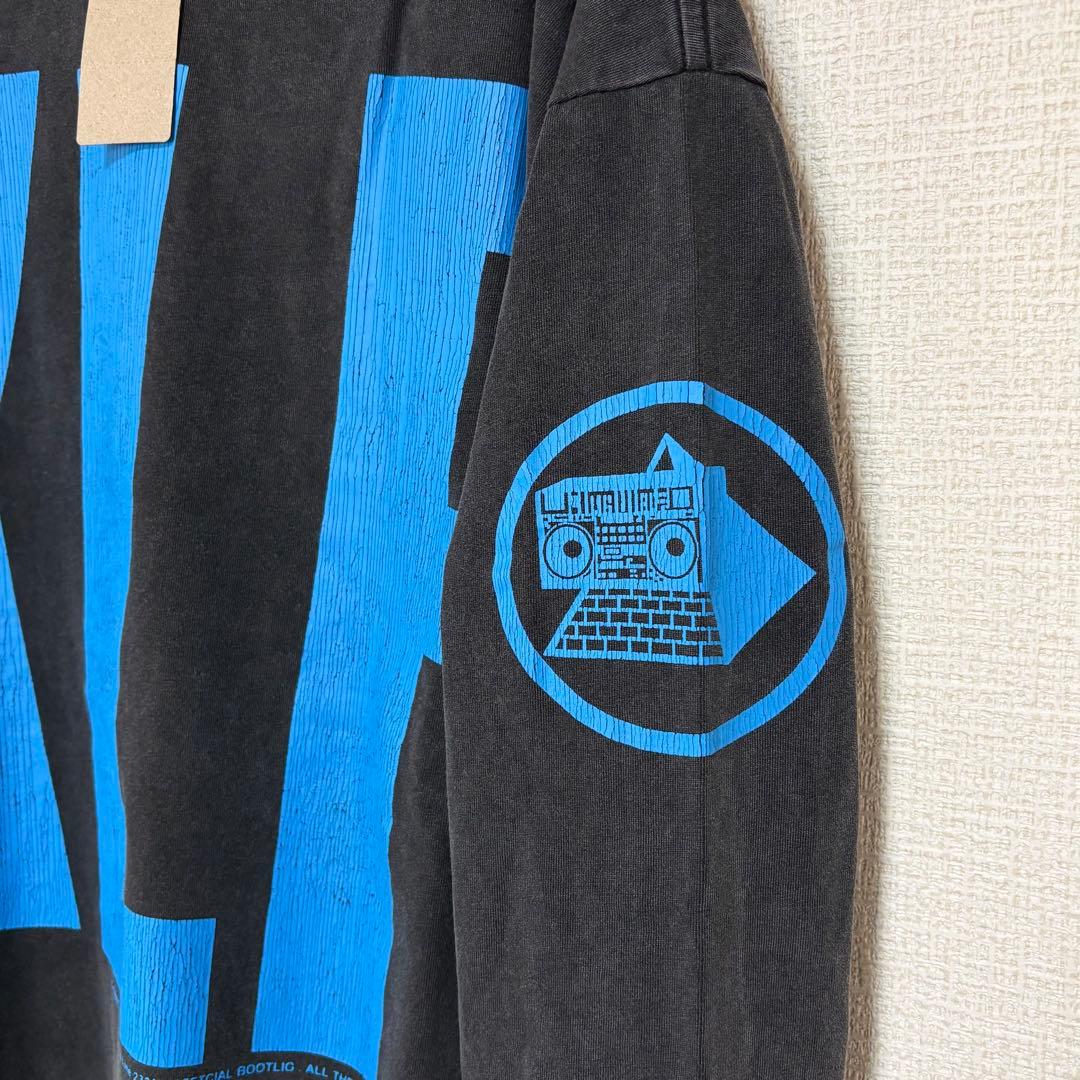 新品 セントマイケル KLF ブラック ロングスリーブTシャツ Lサイズ