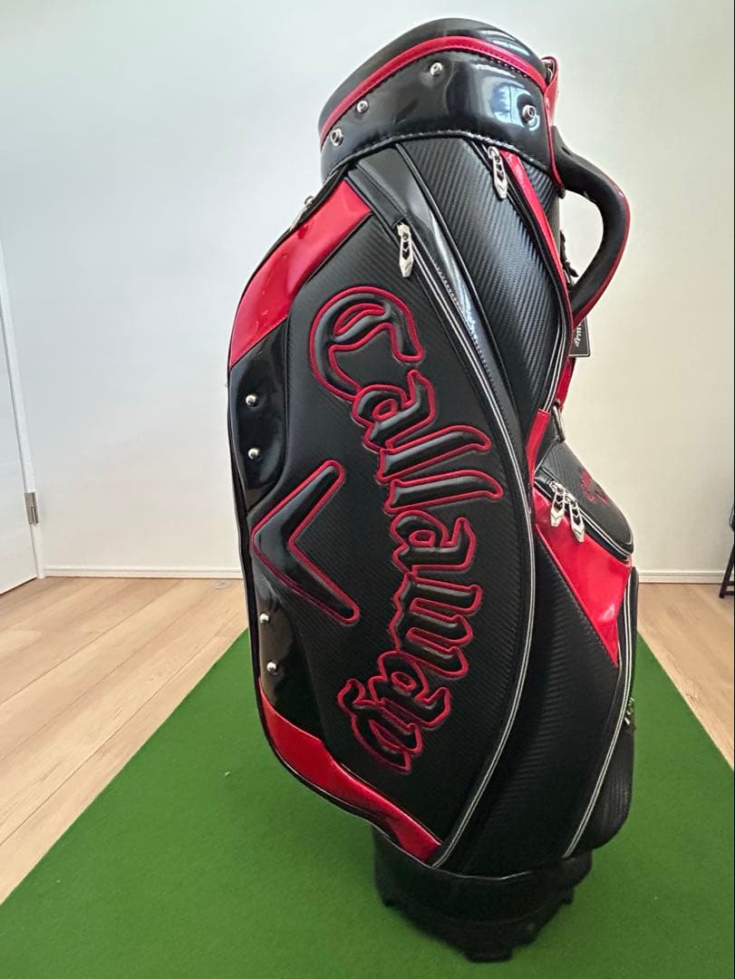 Callaway キャディバッグ ブラック/レッド