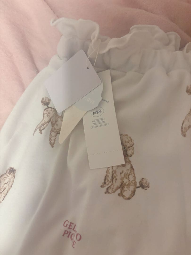 新品未使用 トイプードル 上下セット