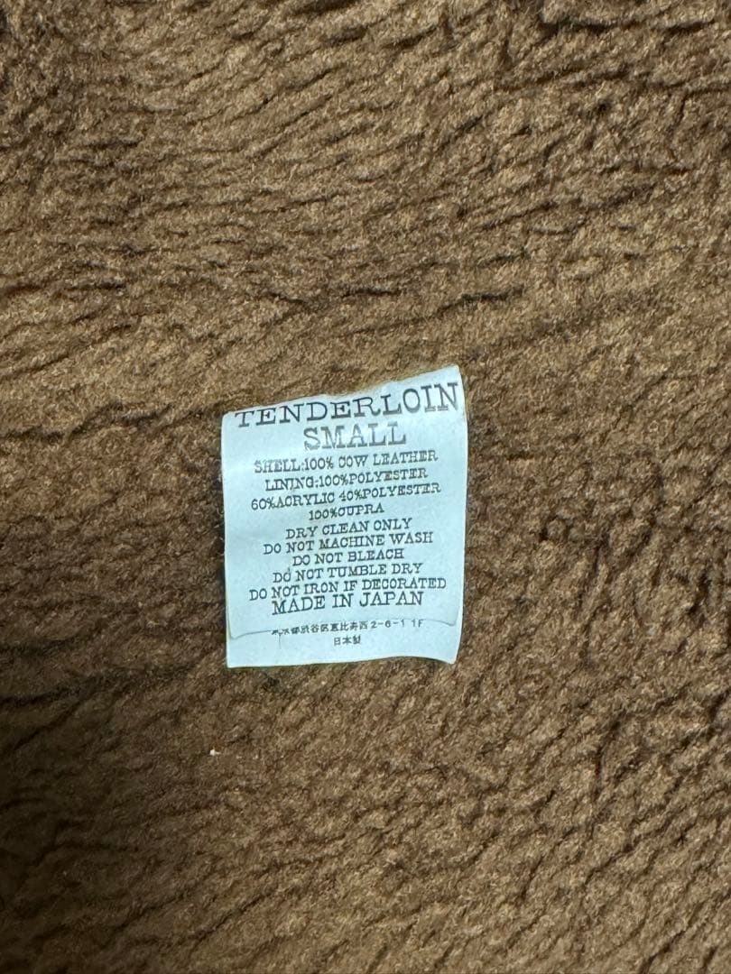 ジャケット・アウター TENDERLOIN SADDLE SUEDE JKT