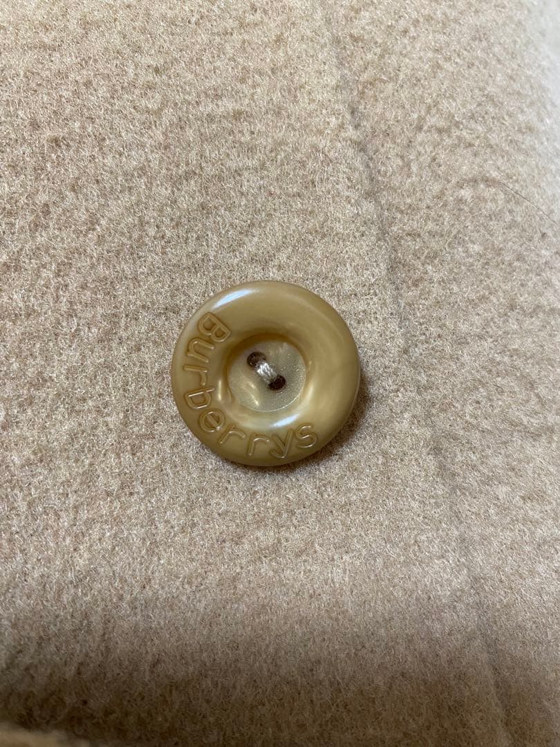 ダブルフェイス✨バーバリーズ　ダブルチェスターコート　ノバチェック　キャメル　S