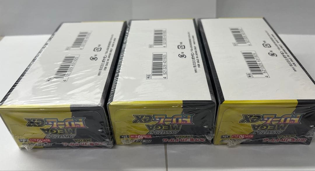 ポケモンカード MEGA ドリームex 3BOX 新品未開封 シュリンク付き