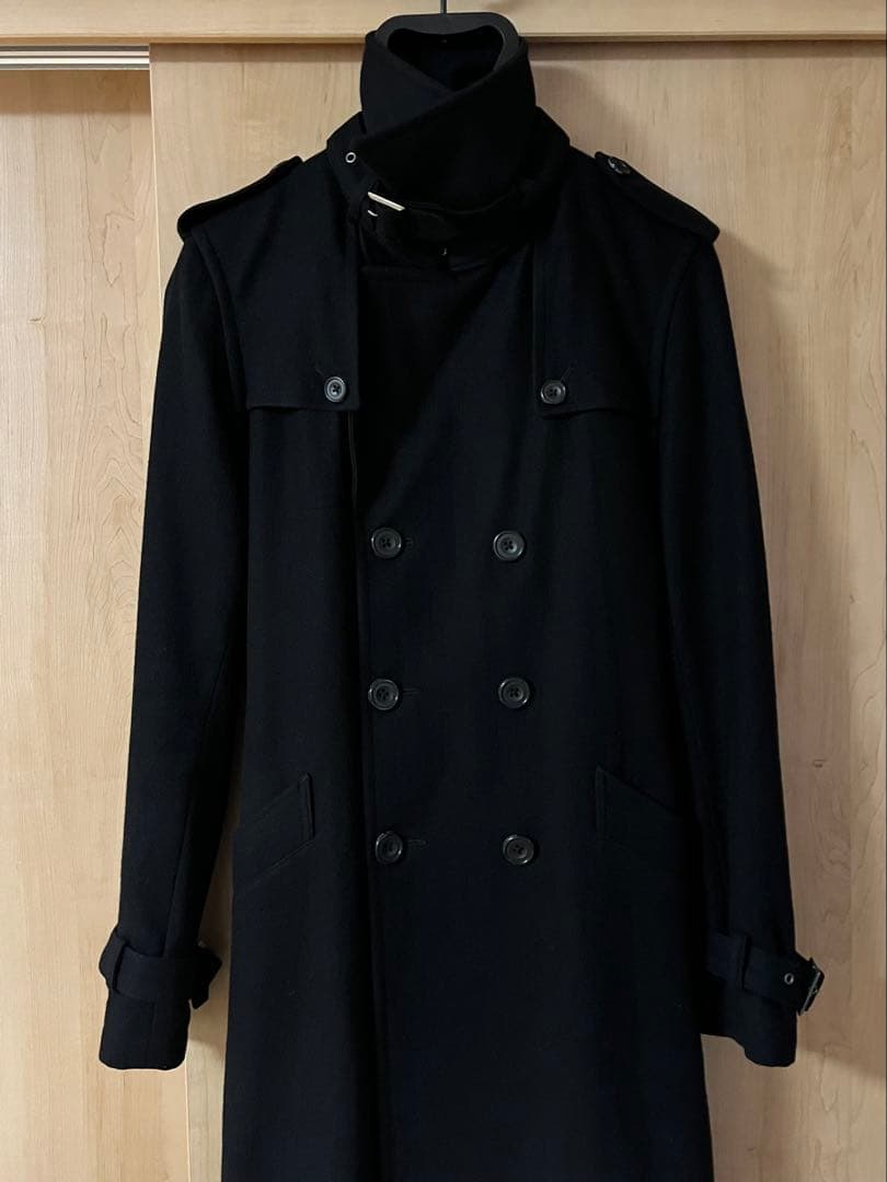 トルネードマート ダブルブレスト ロング丈 トレンチコート