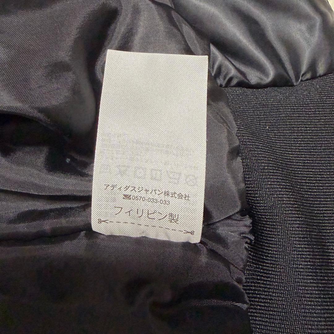 【希少サイズ、日本和柄刺繍】adidasオールブラックスカジャンオーバーサイズ