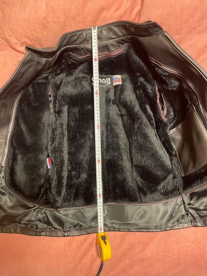 schott 641 34サイズ レザージャケット USA