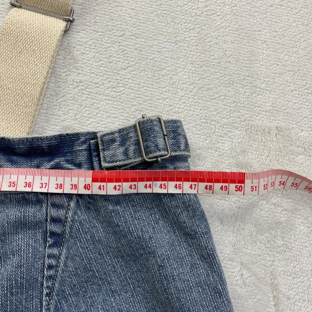 soulberry　サスペンダーなデニムのサロペット　ブルー