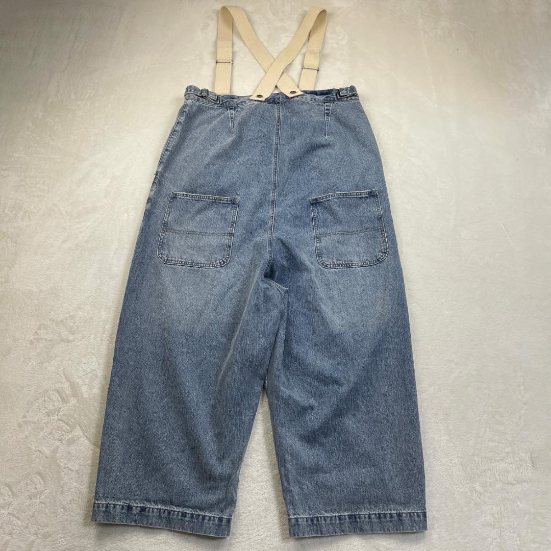 soulberry　サスペンダーなデニムのサロペット　ブルー