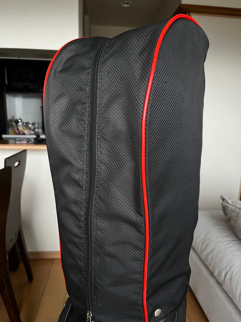 美品 ルコックスポルティフ ゴルフ　lecoq キャディバッグ　黒　9.5型