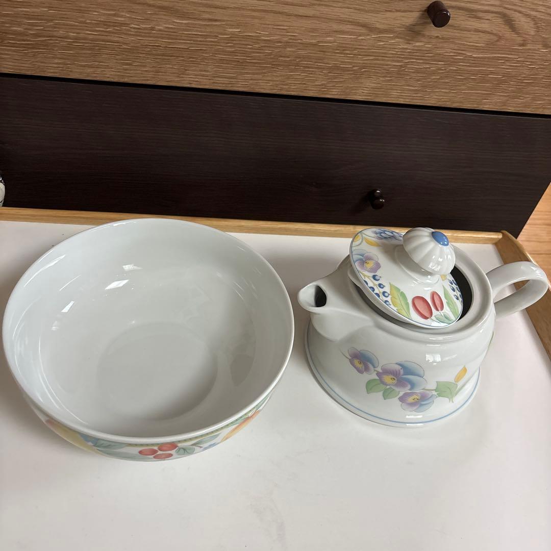 ドイツ製SCHERZER社サラダボール&ティーポット