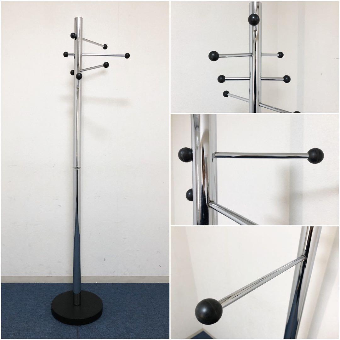 KOEKI ポールスタンド PS-11弘益 メッキ仕様ハンガーラック服釣り完成品