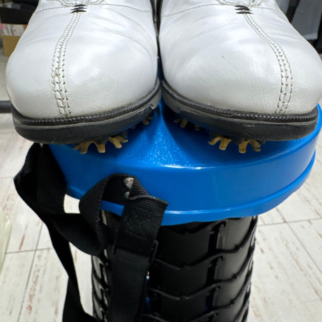 ICON BLACK ゴルフシューズ ホワイト/ブラック