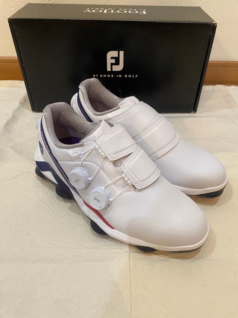 ［美品］FootJoy フットジョイMEN'S ツアーアルファ トリプル BOA