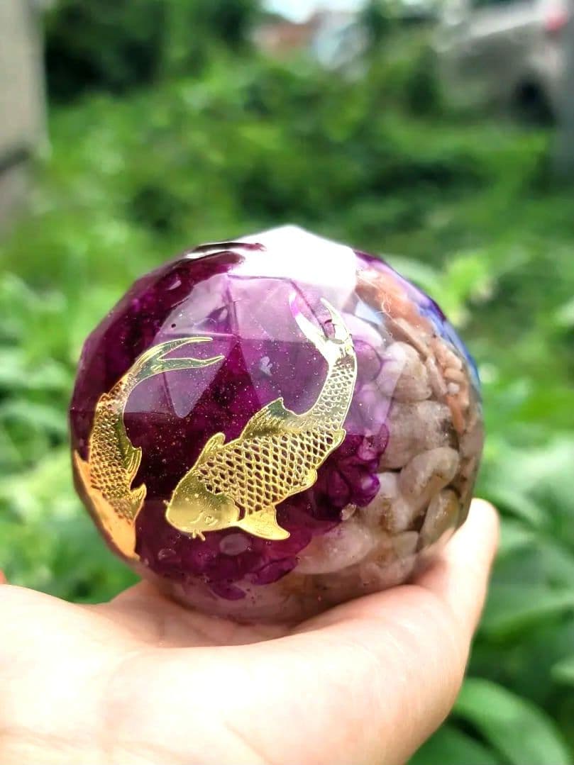 特別呪物言霊の願いエネルギー玉オルゴナイト