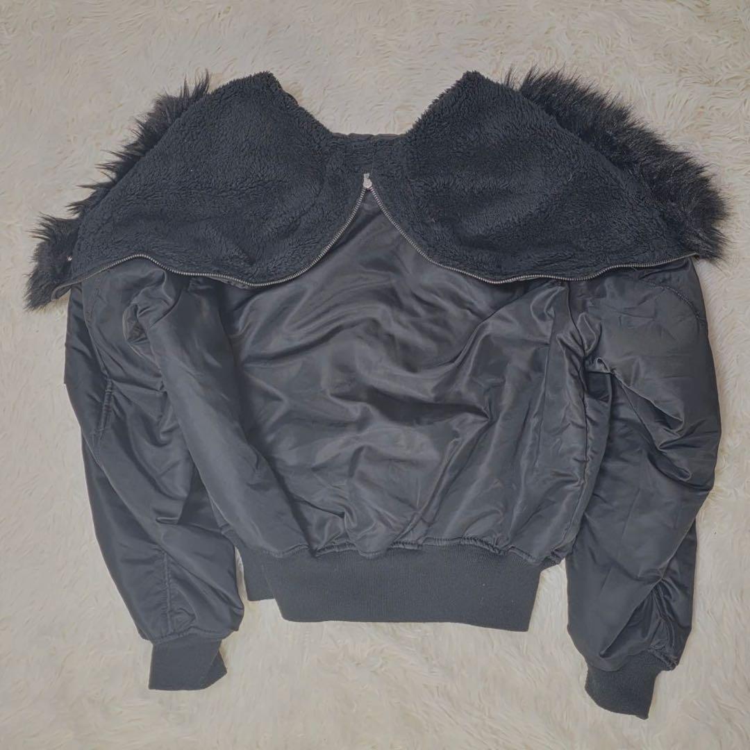 SLY Y2K ファー N-2B フライトジャケット 4way