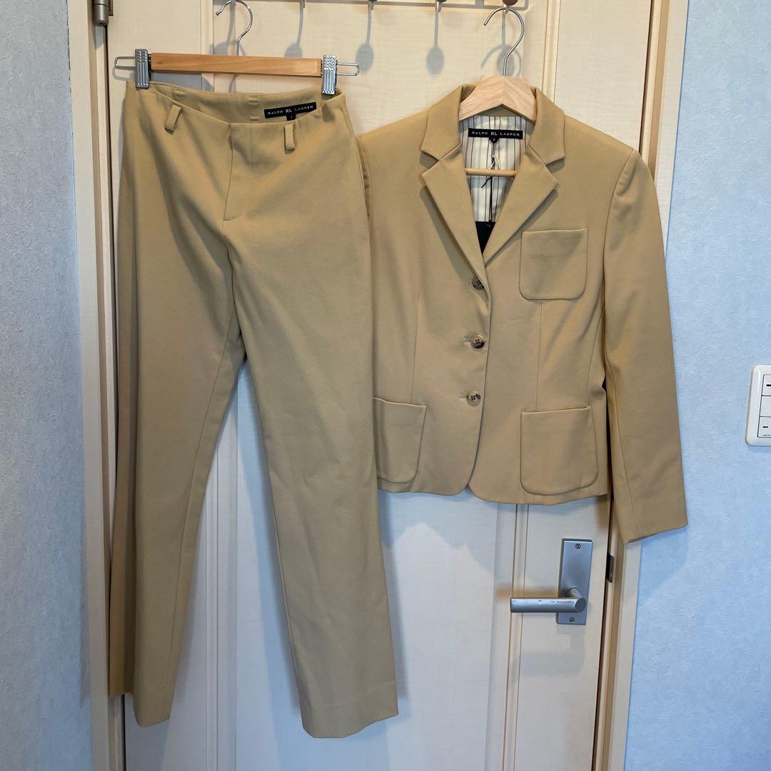 ❤️新品Ralph RL Lauren ベージュ パンツスーツ上下 サイズ7