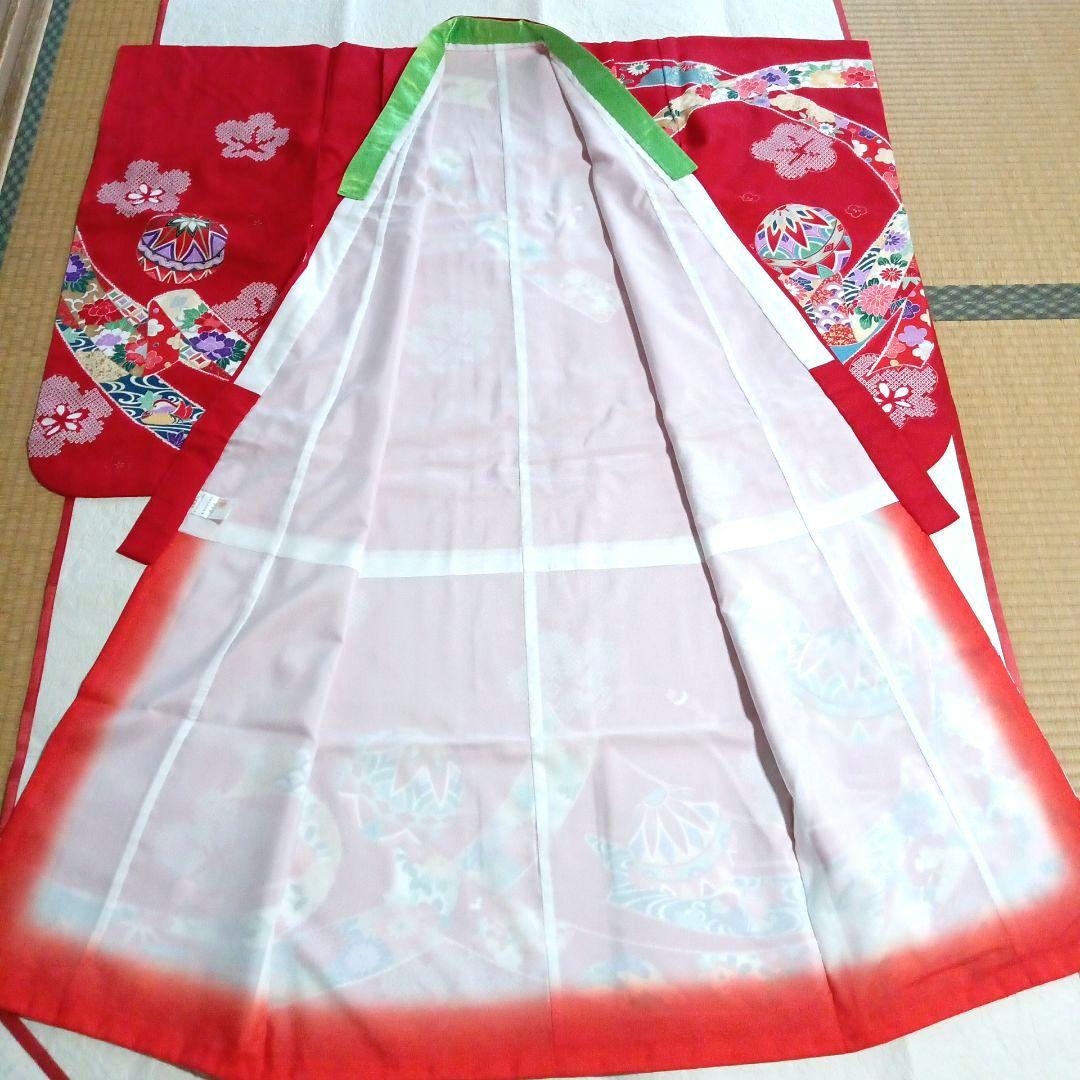 七五三　七歳　着物・結び帯・フルセット(17)