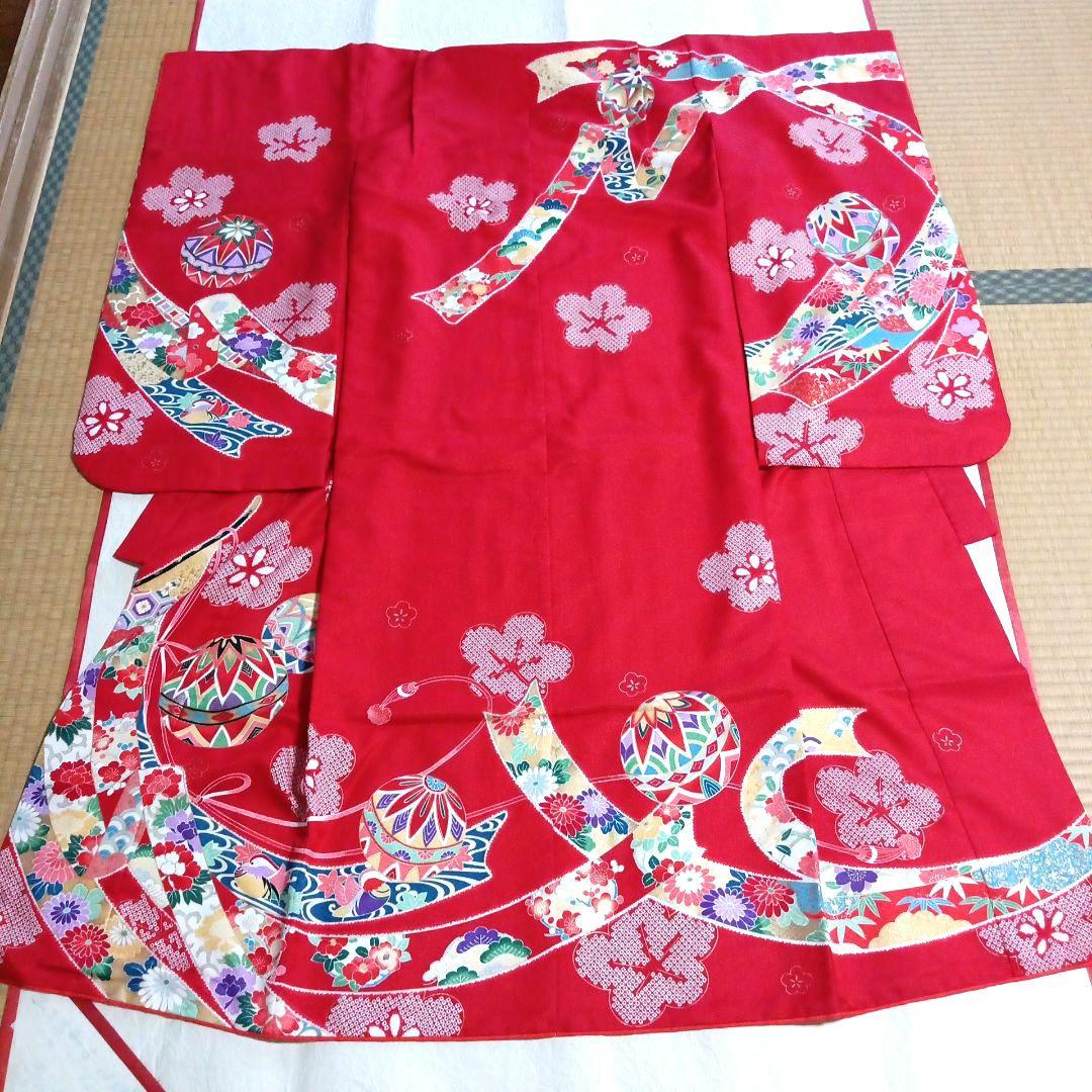 七五三　七歳　着物・結び帯・フルセット(17)