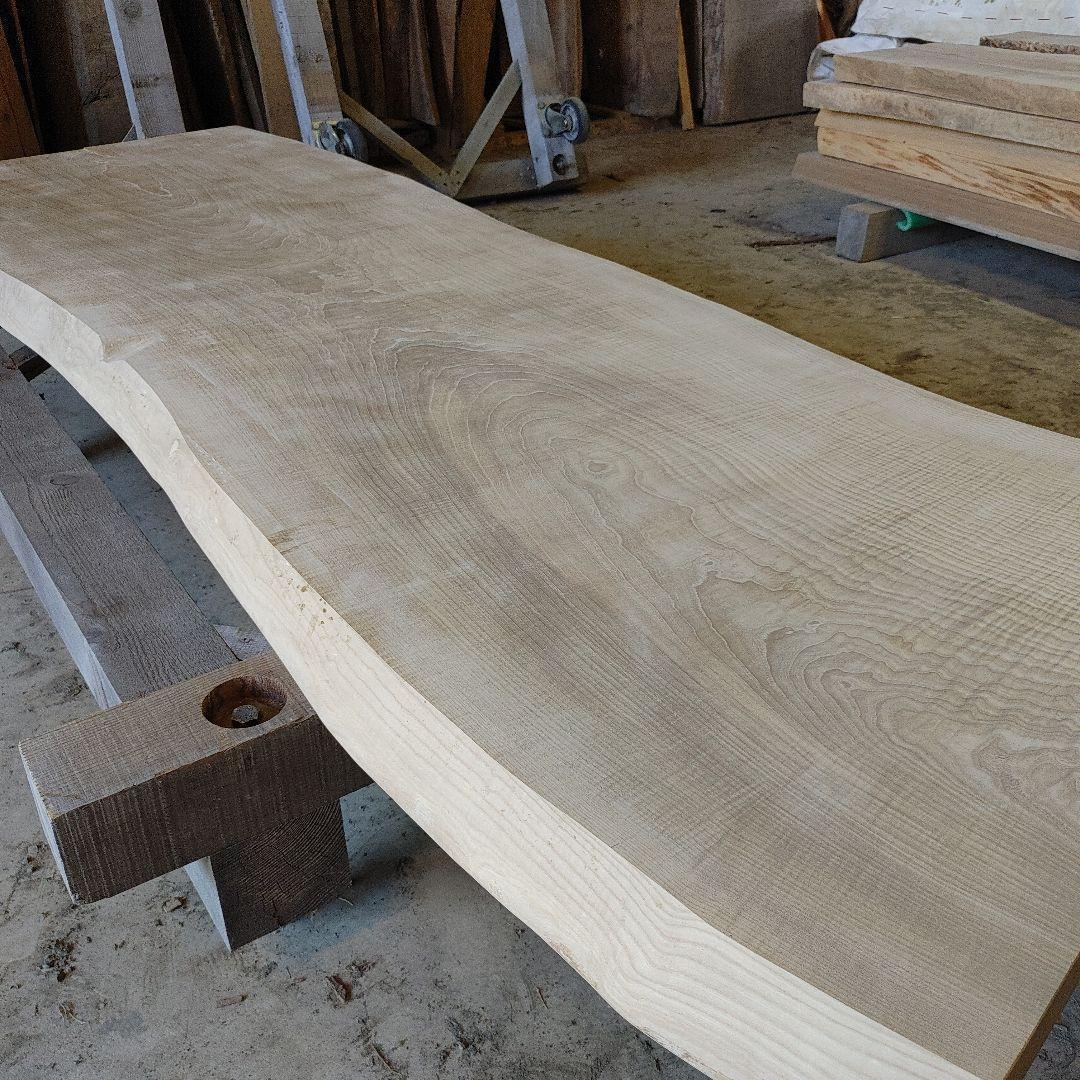 送料込み　一枚板　クリ　栗　無垢材　天板　テーブル　カウンター DIY　番号59