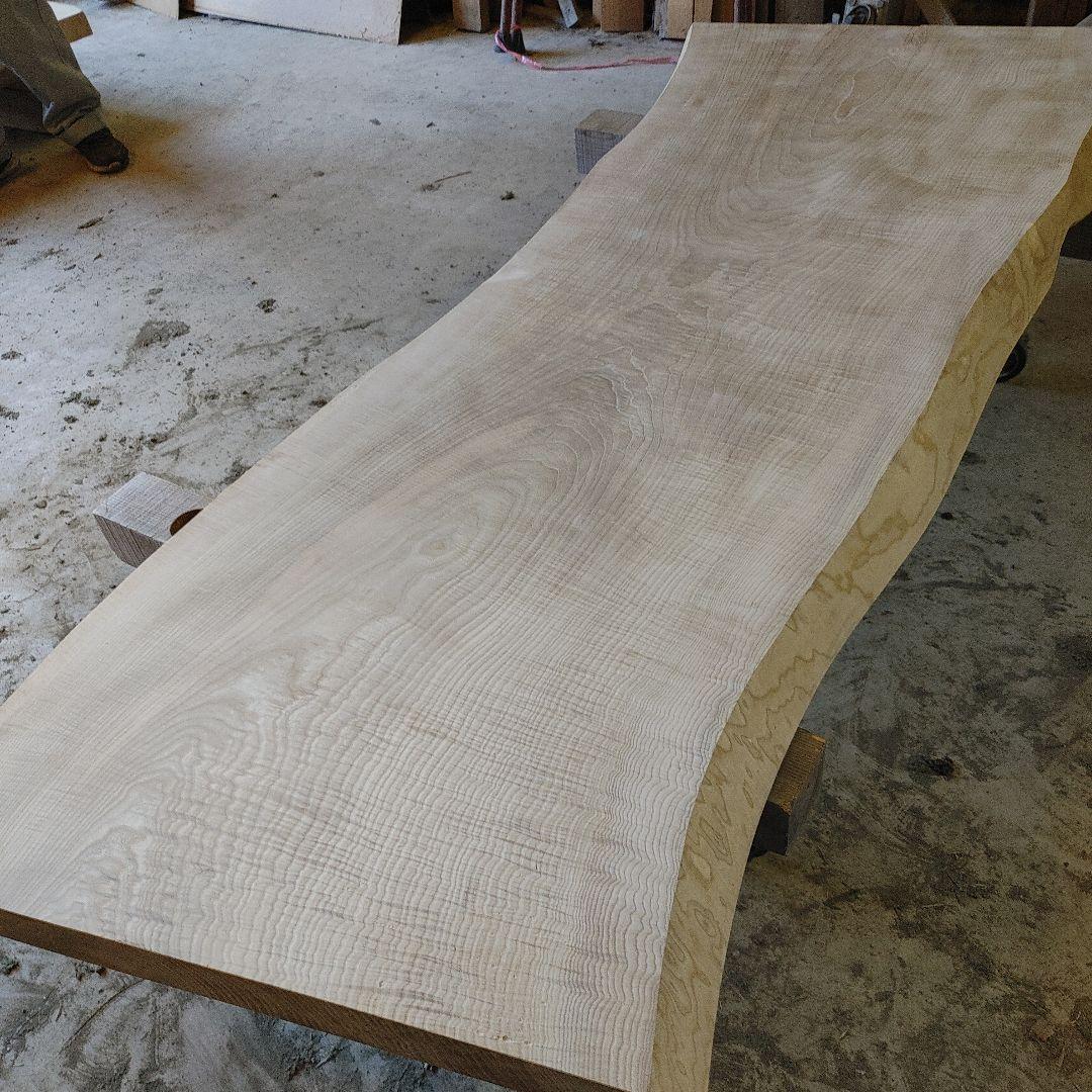 送料込み　一枚板　クリ　栗　無垢材　天板　テーブル　カウンター DIY　番号59