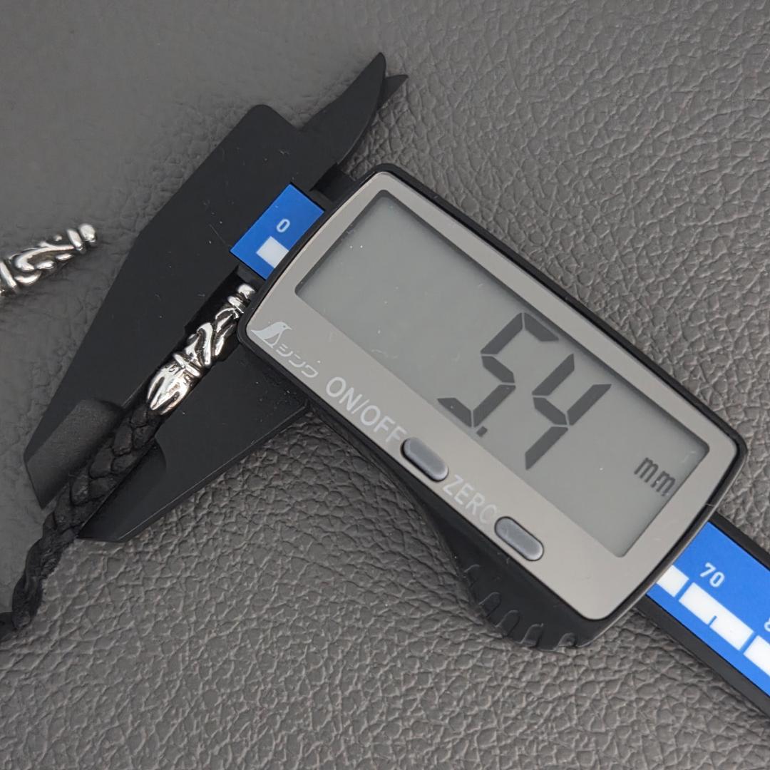 CHROME HEARTS クロムハーツ スクロールチップ レザーブレード