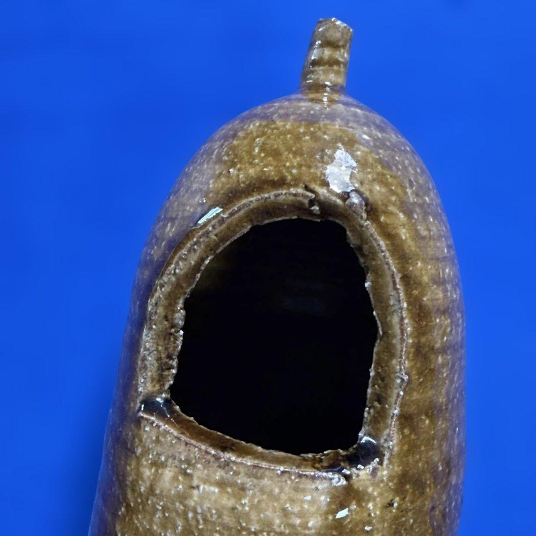 濱中月村　陶器作品 木箱付き