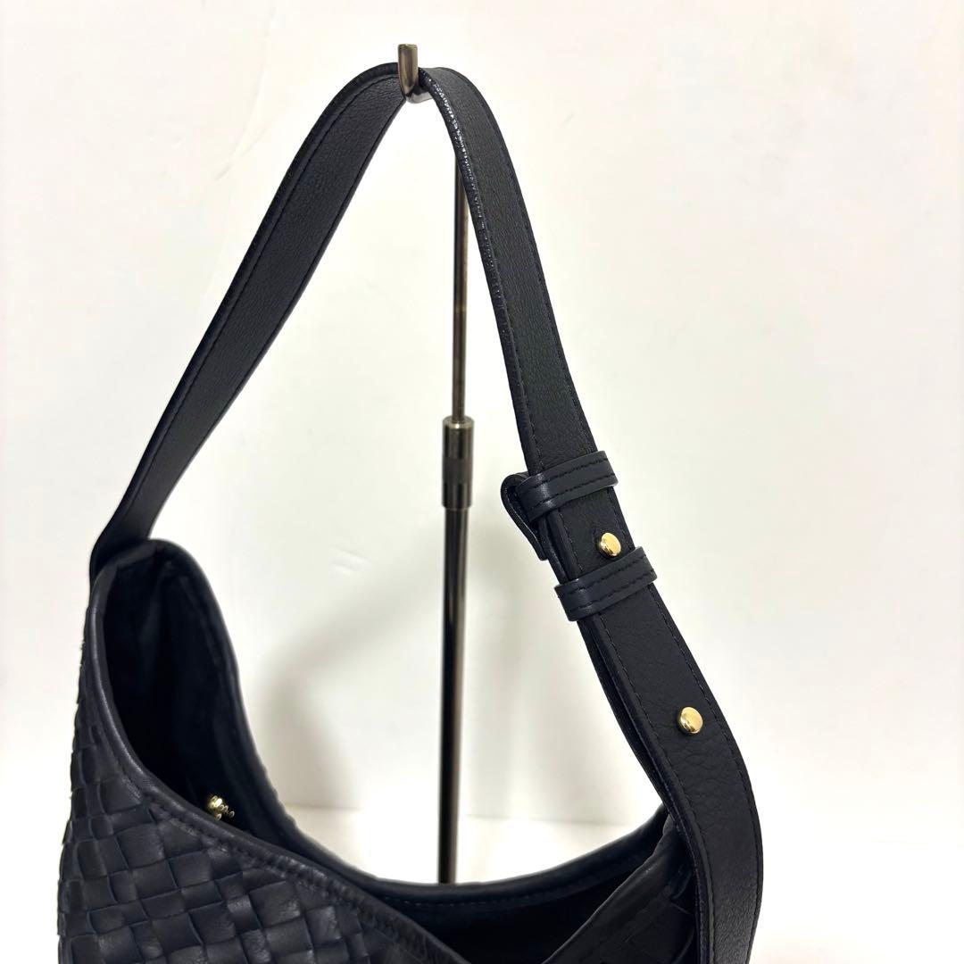 ヴィオラドーロ ハンドバッグ ワンショルダー MIRO レザー ブラック