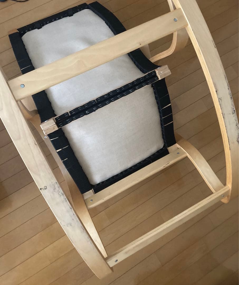 ★美品★ ロッキングチェア　オットマン　セット品　★直接お引取りorたのめる便★