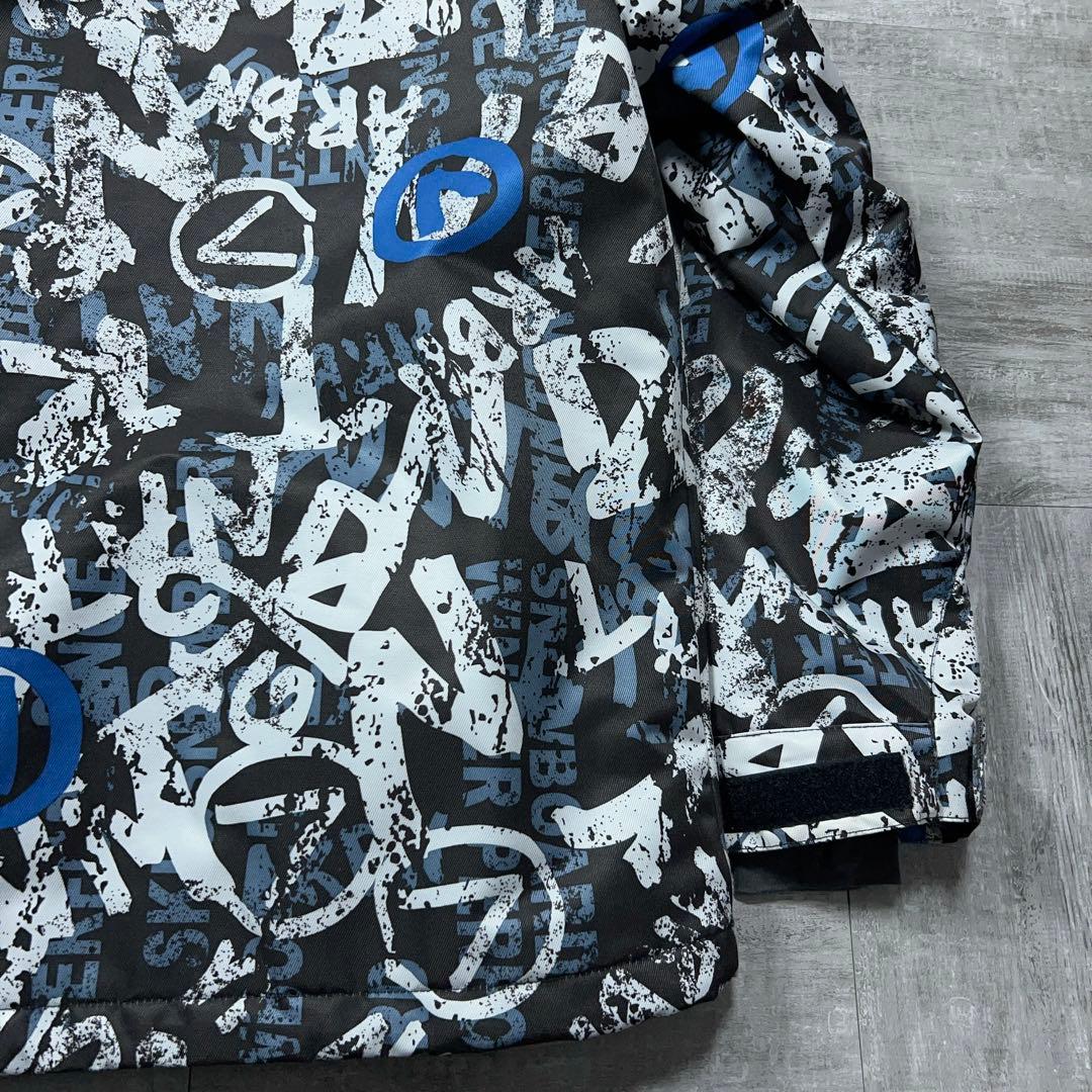 お買い得★ ARBN スノーボードウェア スキーウェア メンズS 総柄