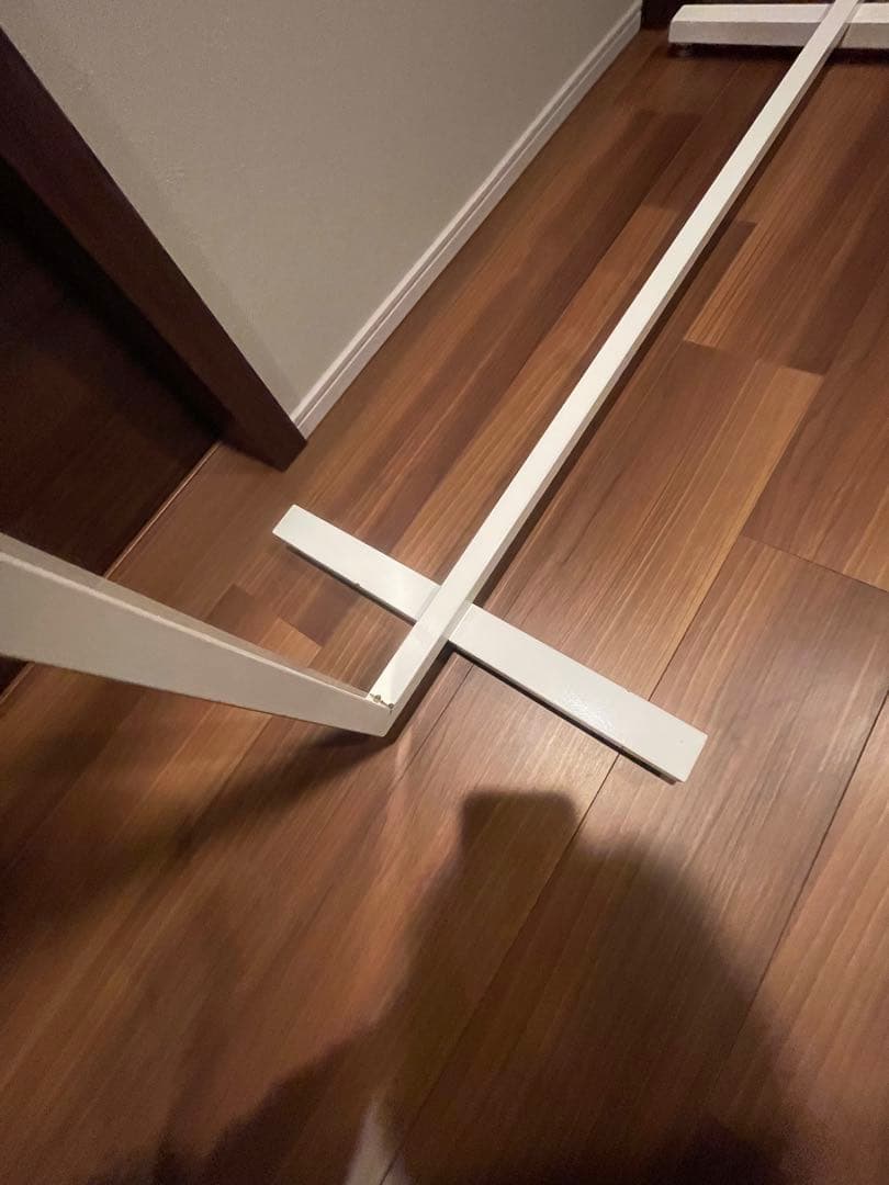 アイアン　インダストリアル　ホワイト　ハンガーラック　セミオーダー　業務用