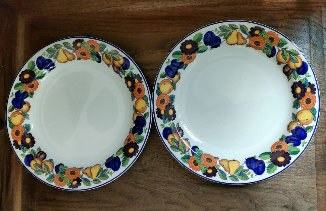 ロイヤルコペンハーゲン ゴールデンサマー プレート ２枚