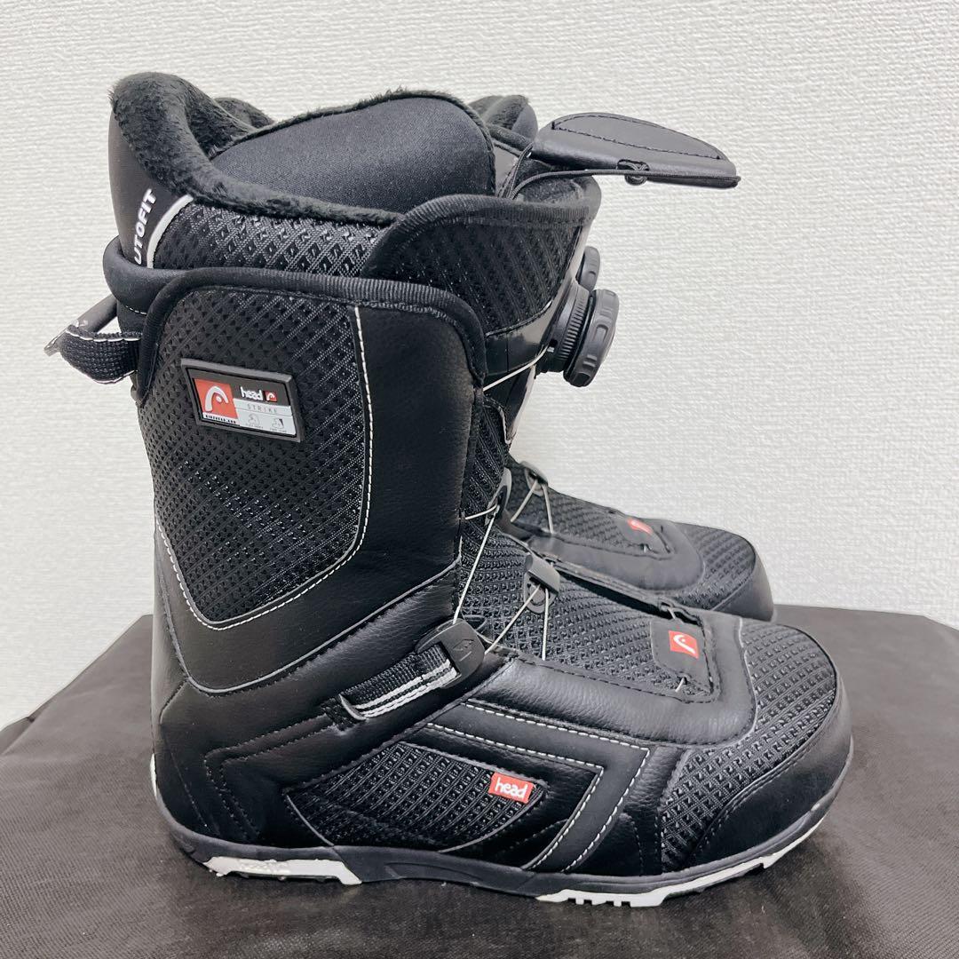 【美品】HEAD　スノーボードブーツ　STRIKE　27cm　BOA　スノボ