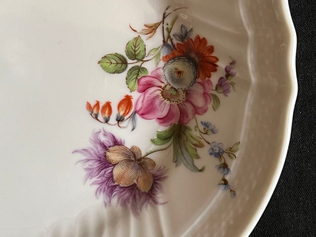 Aqua様：リチャードジノリ　サックスフラワー　ケーキプレート　17㎝