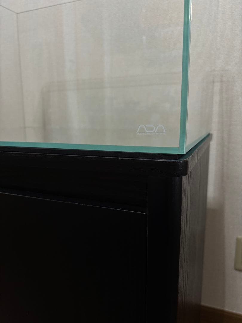 引取限定　ADA キューブガーデンW600×D450×H360 マット水槽台付き