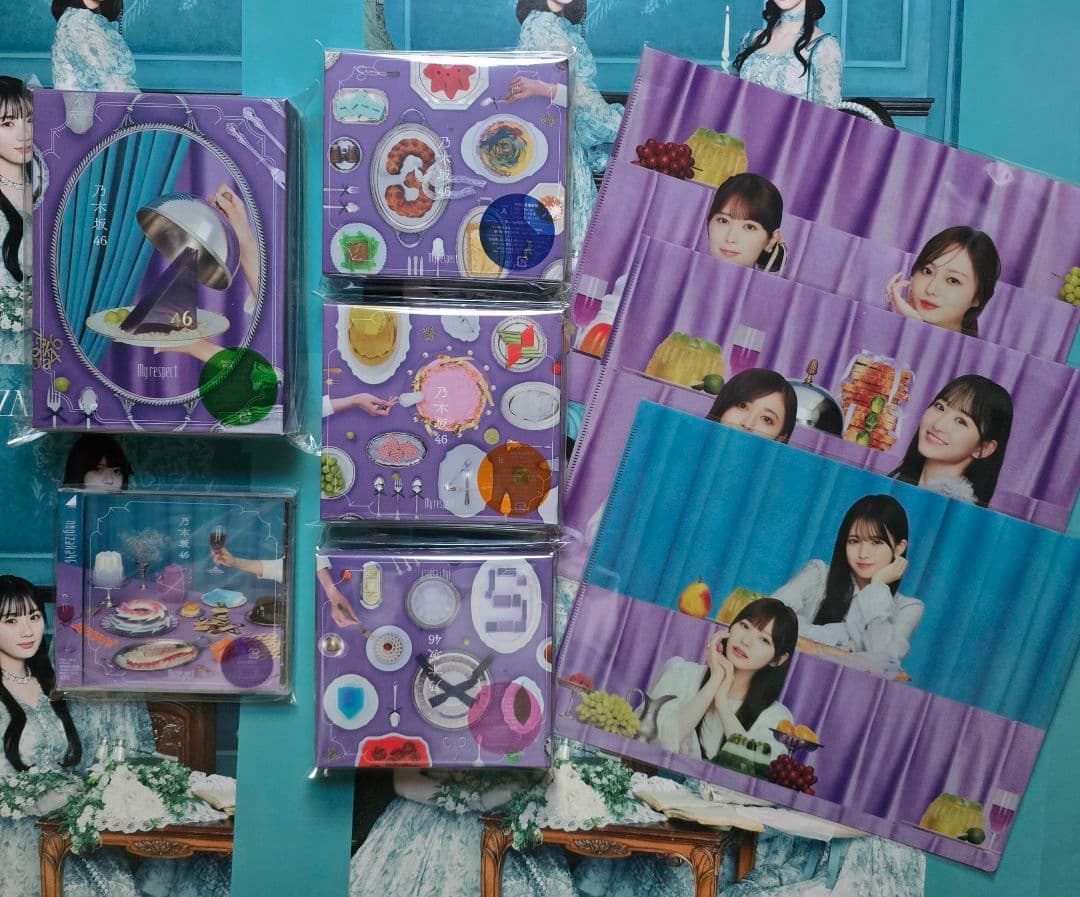 乃木坂46 My respect 完全生産限定盤+初回盤ABC+通常盤 5枚 ⑨