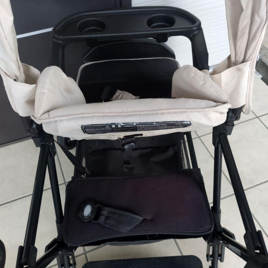 【lateski様レインカバーなし】カトージ　2人でゴー　2人乗りベビーカー