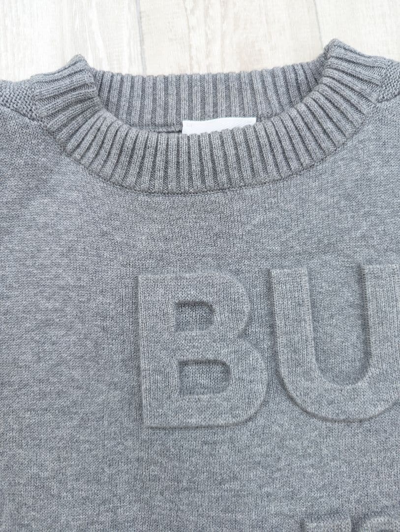 【BURBERRY】未使用ニットワンピース10Y 140cm